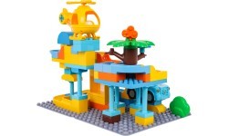 Police Station Big Bricks Set 93 pcs.