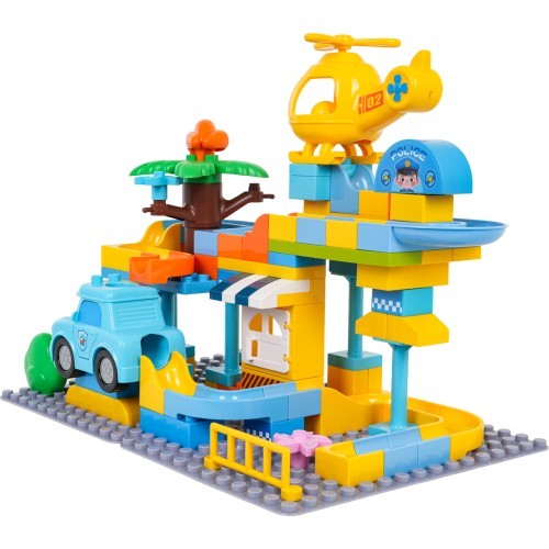 Police Station Big Bricks Set 93 pcs.