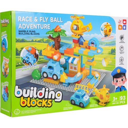 Police Station Big Bricks Set 93 pcs.