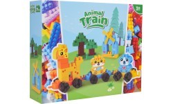 Animal Train Big Blocks Set