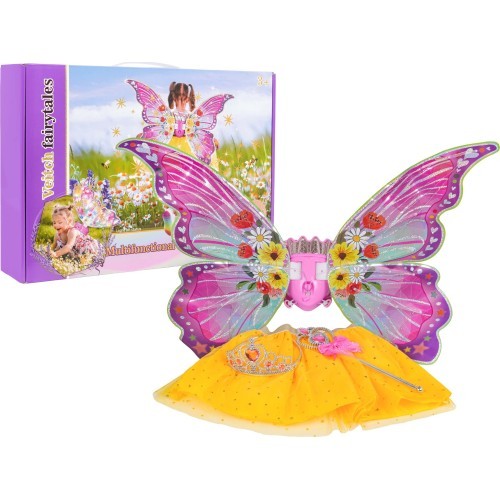 Butterfly Wings Set + Yellow Dress