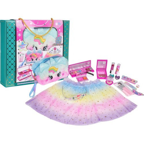 Makeup Set + Rainbow Dress
