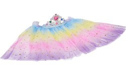 Makeup Set + Rainbow Dress