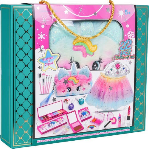Makeup Set + Rainbow Dress