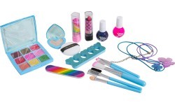 Makeup Set + Ice Blue Dress