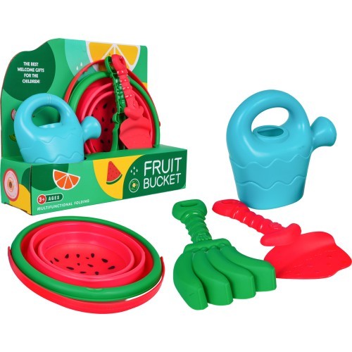 MEGA Sand Accessories Set + Folding Bucket