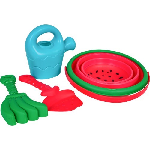 MEGA Sand Accessories Set + Folding Bucket