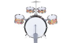 Colourful Drum Set + Chair