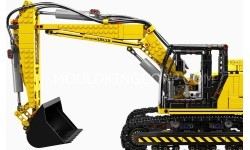 Excavator Building Blocks Set 2169pcs.