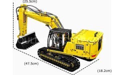 Конструктор Экскаватор, 2169 деталей