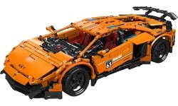 Sports Vehicle Set of 1620 Orange Pieces