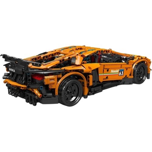 Sports Vehicle Set of 1620 Orange Pieces