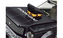 Конструктор спортивный автомобиль чёрный 414 деталей