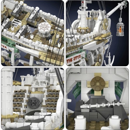 Ghost Pirate Ship Building Set 3769pcs.
