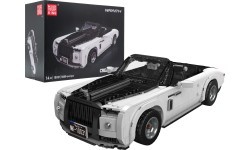 Vehicle Brick Set White Cabriolet 1603 pcs.