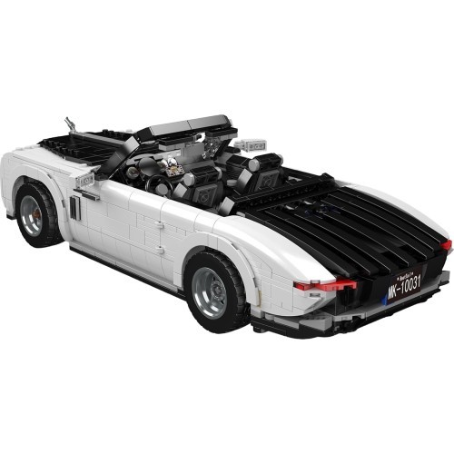 Vehicle Brick Set White Cabriolet 1603 pcs.