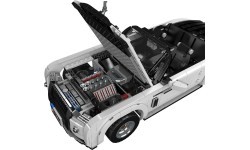 Vehicle Brick Set White Cabriolet 1603 pcs.
