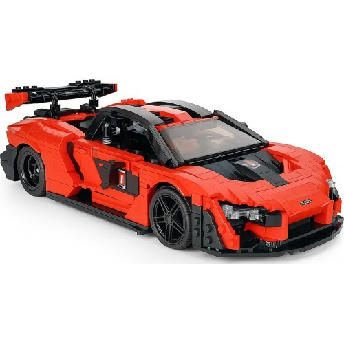 Sports Car Brick Set Orange 1372pcs.