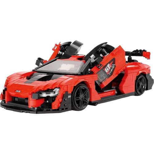 Sports Car Brick Set Orange 1372pcs.
