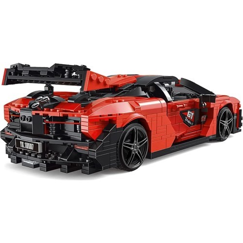 Sports Car Brick Set Orange 1372pcs.