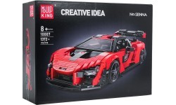 Sports Car Brick Set Orange 1372pcs.