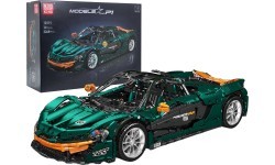Sports Car Building Blocks Set Green 3268pcs.