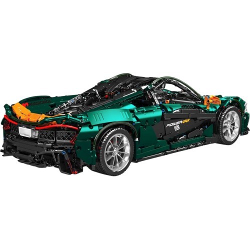 Sports Car Building Blocks Set Green 3268pcs.