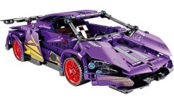Sports Car Brick Set Purple 470pcs.