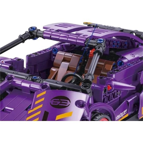 Sports Car Brick Set Purple 470pcs.