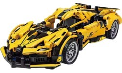 Sports Car Brick Set Yellow 422 pcs.