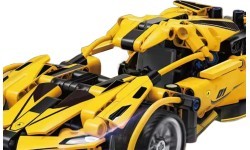 Sports Car Brick Set Yellow 422 pcs.