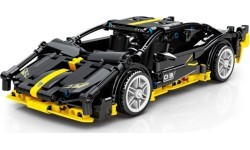 Sports Car Brick Set Black 589pcs.