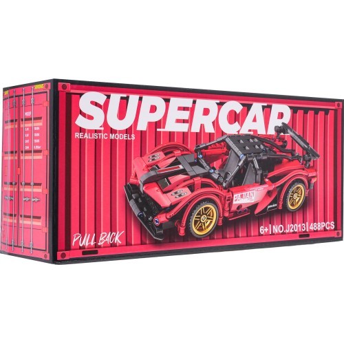 Sports Car Red Brick Set 482 pcs.