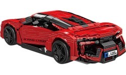 Sports Vehicle Brick Set Red 1311pcs.