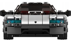 Sports Vehicle Brick Set Silver 388 pcs.