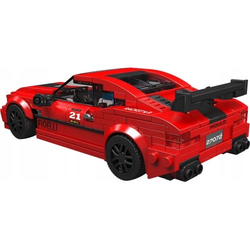 Sporta transporta konstruktors sarkans 481 detaļa