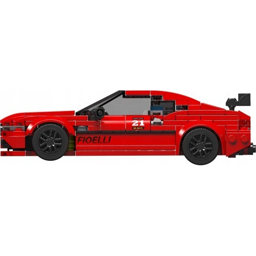 Sports Vehicle Brick Set Red 481 pcs.