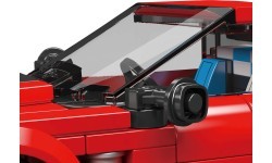 Sports Vehicle Brick Set Red 481 pcs.