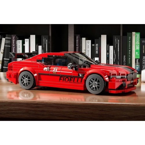 Sports Vehicle Brick Set Red 481 pcs.