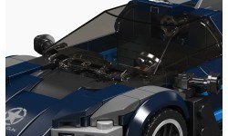 Sports Vehicle Brick Set Black 405pcs.