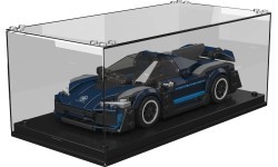 Konstruktors sporta automašīna, melns, 405 daļas