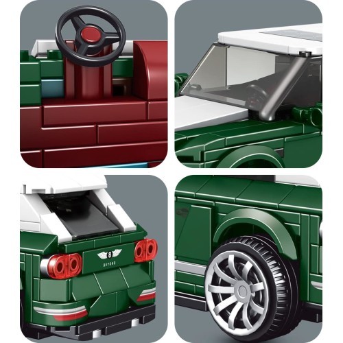 Green Vehicle Brick Set 443 pcs.