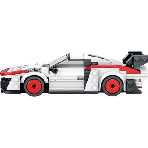 Sports Car Brick Set White 346 pcs.