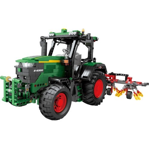 Green Tractor Building Blocks Set + Accessories 1828 pcs.