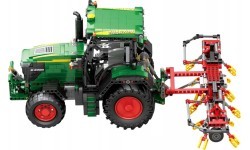 Green Tractor Building Blocks Set + Accessories 1828 pcs.