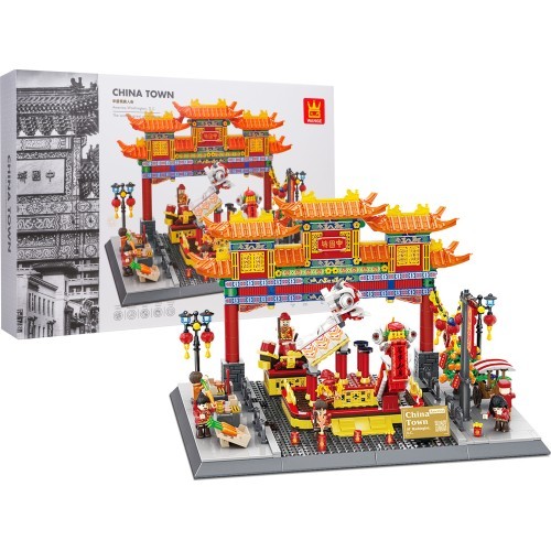 China Town Buildings Series Set 1245pcs.
