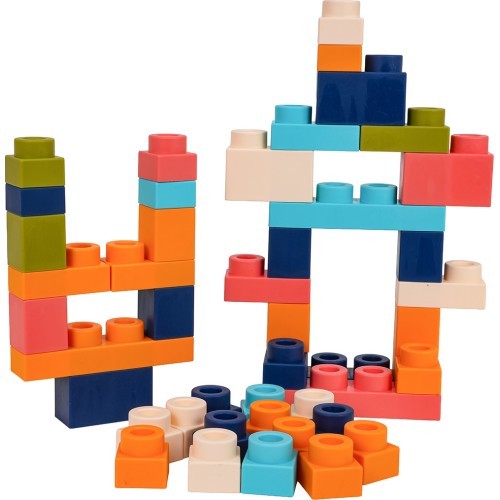 Soft Blocks Set 44 pcs + Tigger Packaging