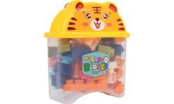 Soft Blocks Set 44 pcs + Tigger Packaging