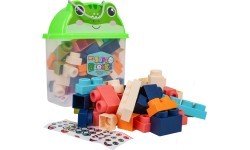Soft Blocks Set 44 pcs + Frog Packaging