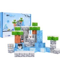 Set of Magnetic Cubes, Blocks, 66 pcs.